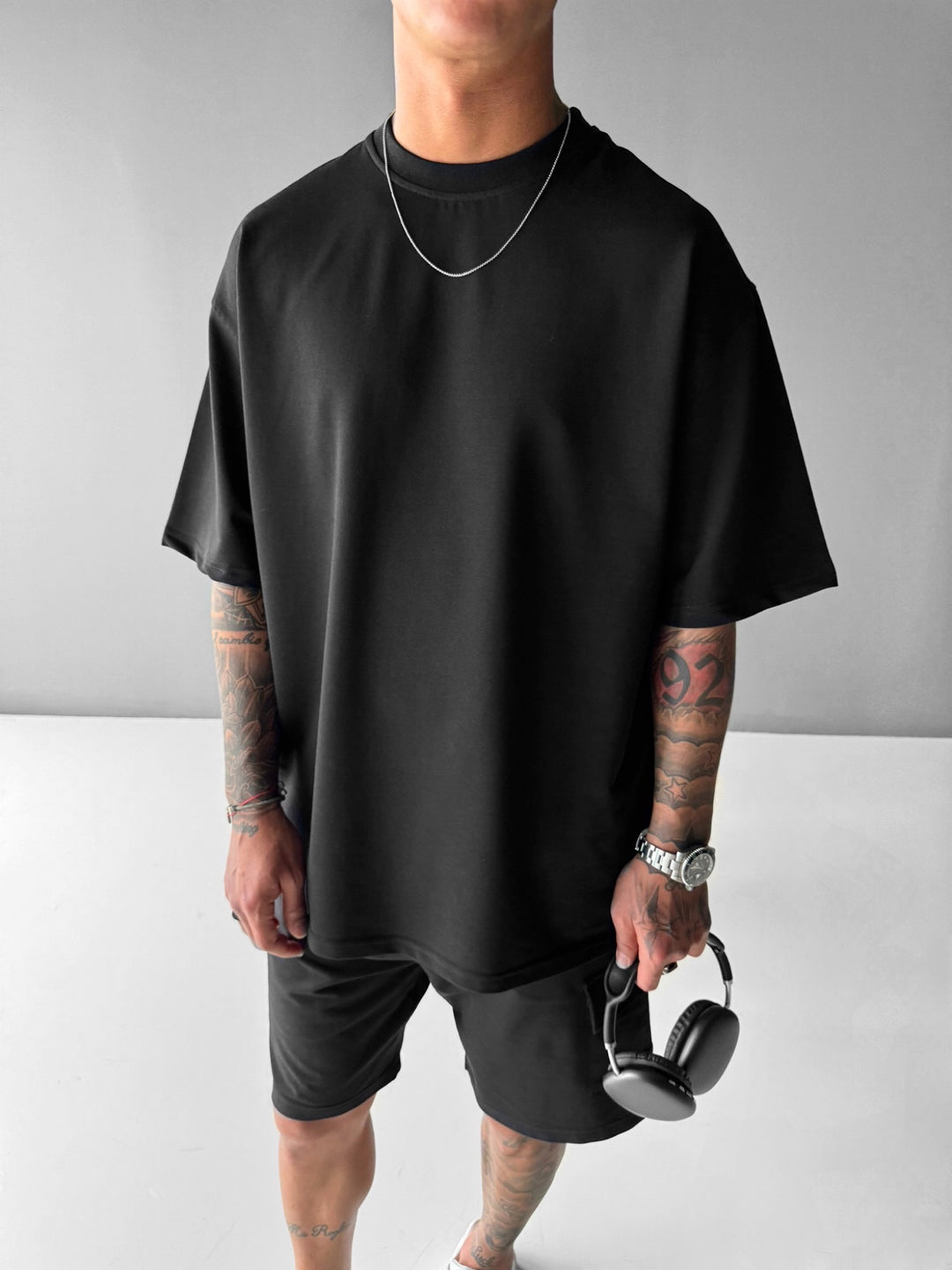 Oversize Basic T-Shirt - Black