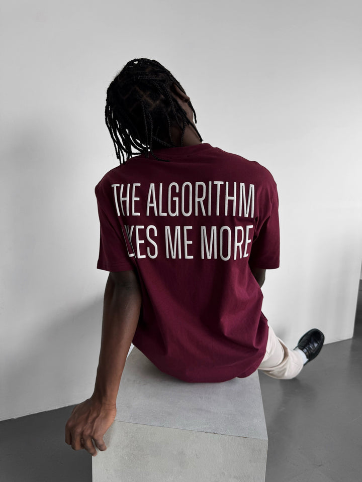 Oversize "Algorithm" T-Shirt - Port Royale