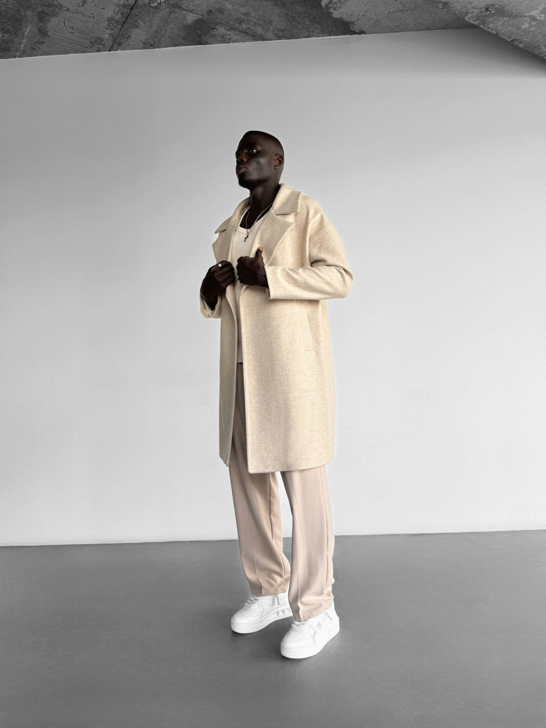 Oversize Coat - Beige