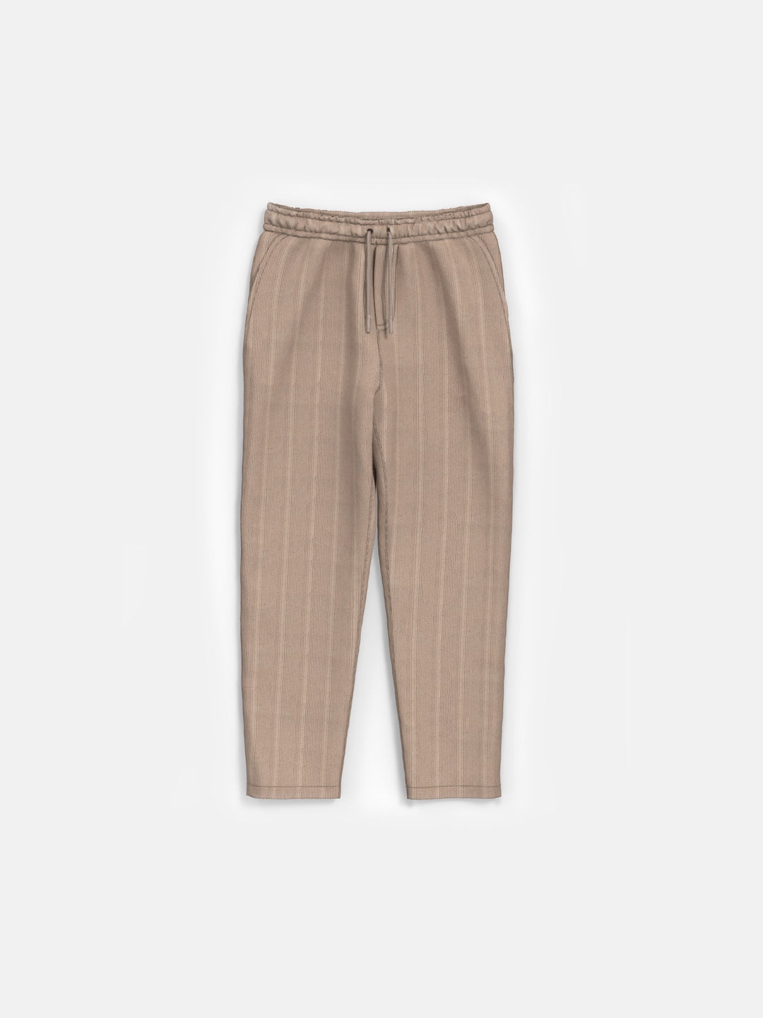 Loose Fit Strip pant - Beige