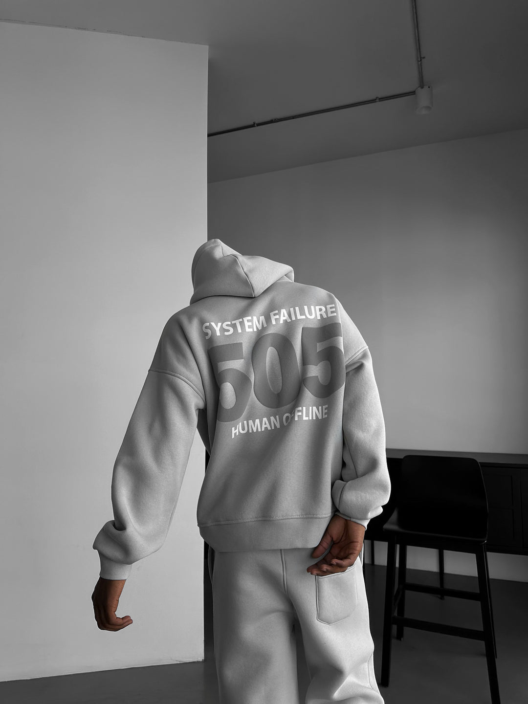 Oversize 505 Hoodie - Grey