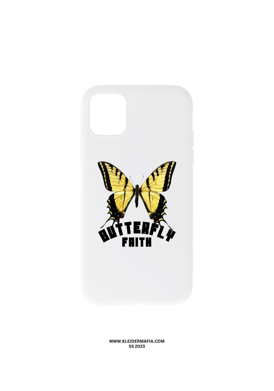 Phone Case Butterfly Faith - White