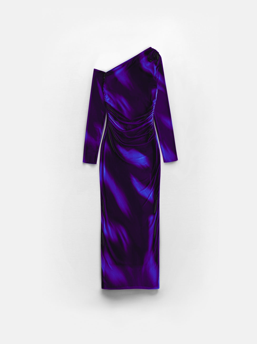 Abstract Pattern Maxi Dress - Ultra Violet