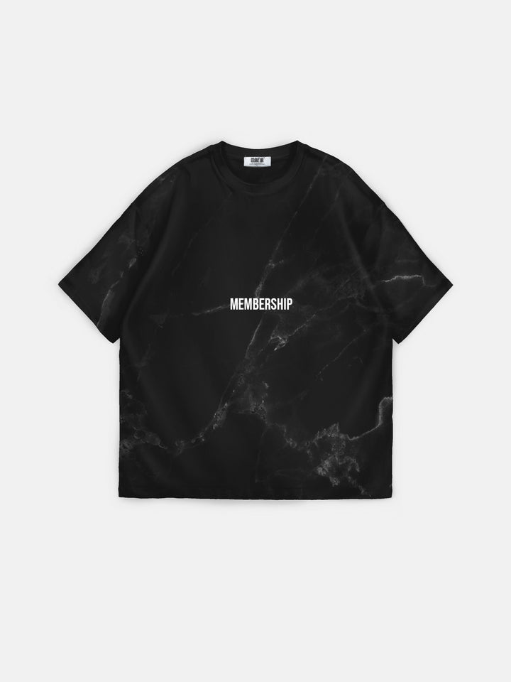 Oversize Membership T-shirt - Black