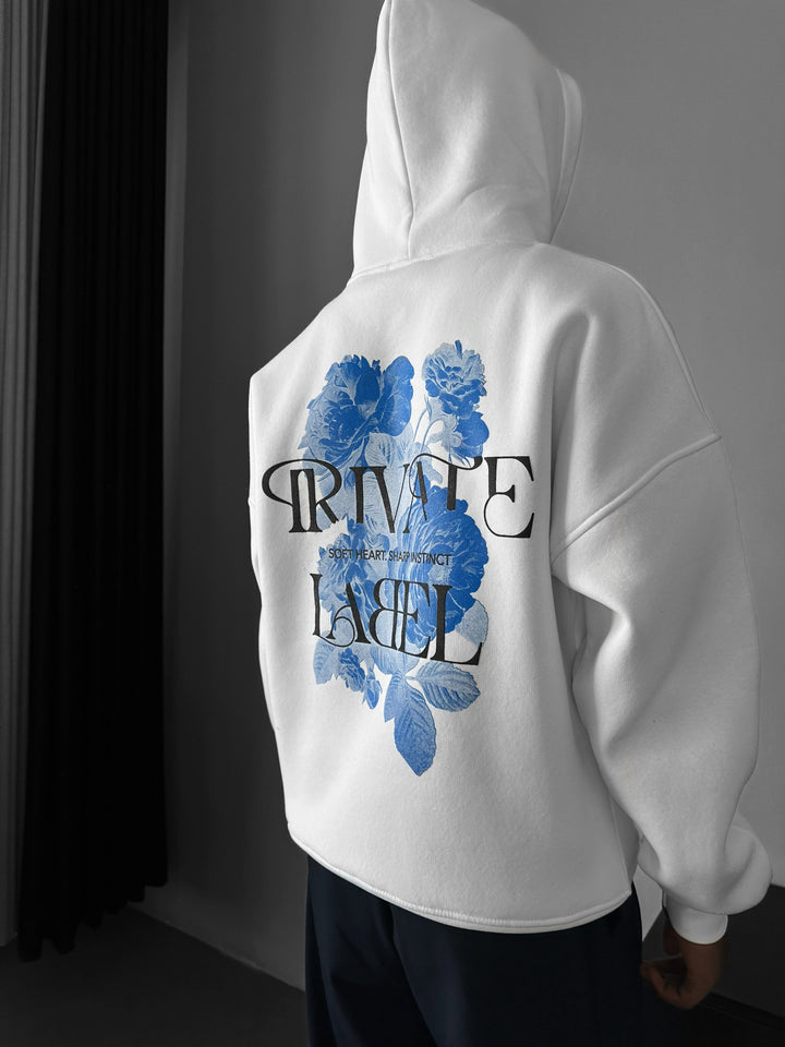 Oversize Private Label Hoodie - Ecru