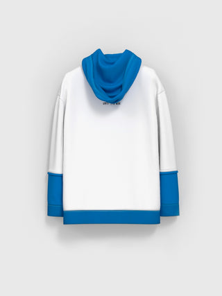 Oversize two color Hoodie - Saks