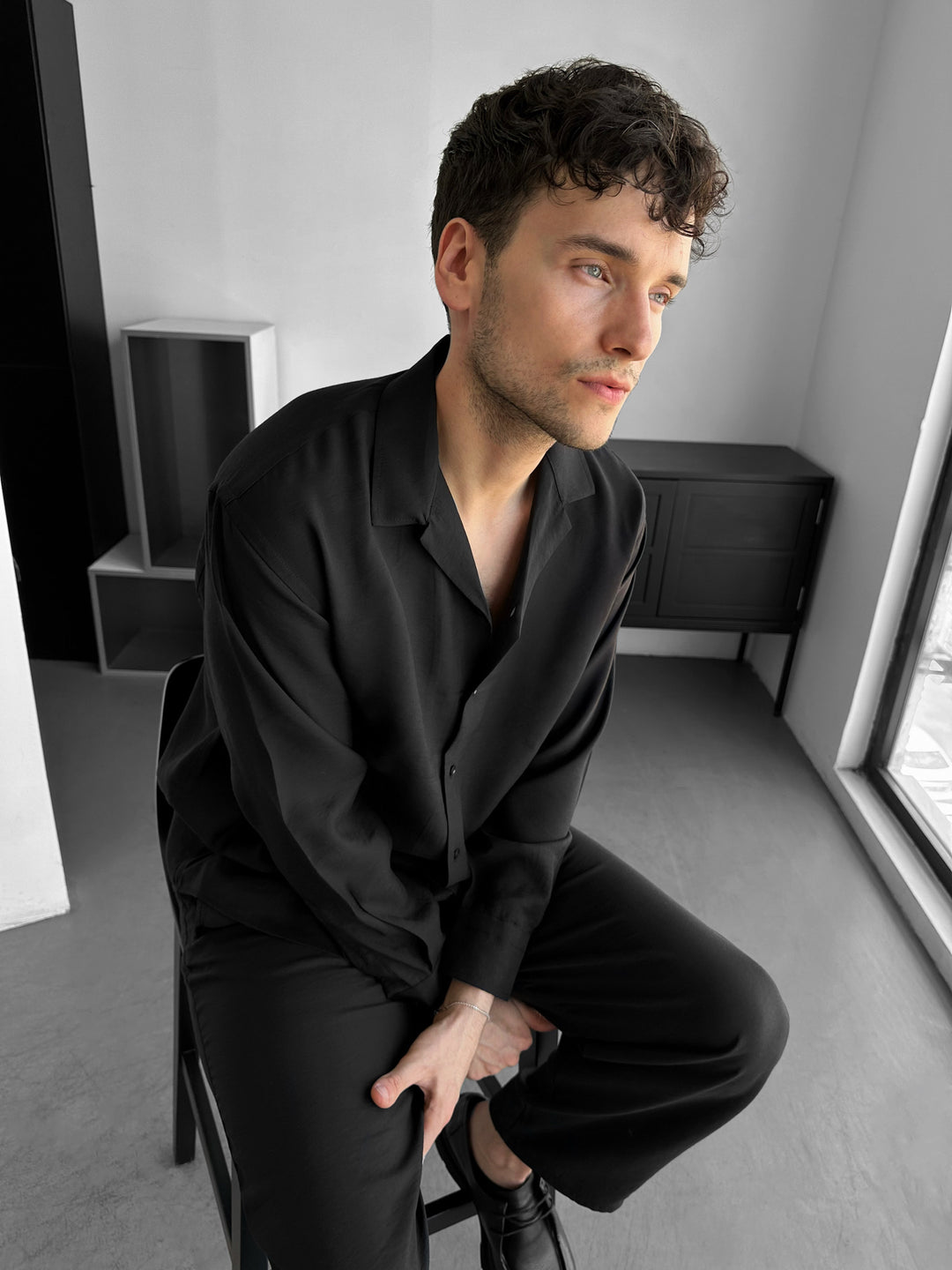 Regular Fit Shirt - Black