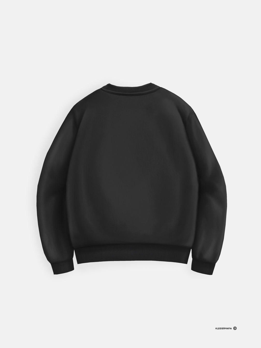Oversize Sweatshirt - Jet Black