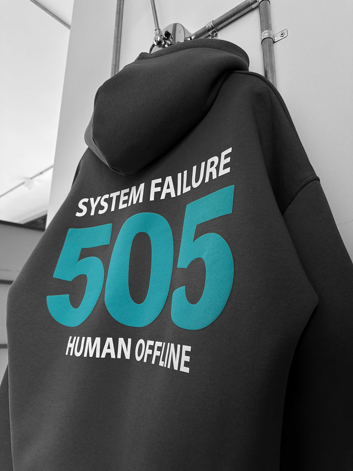 Oversize 505 Hoodie - Anthracite