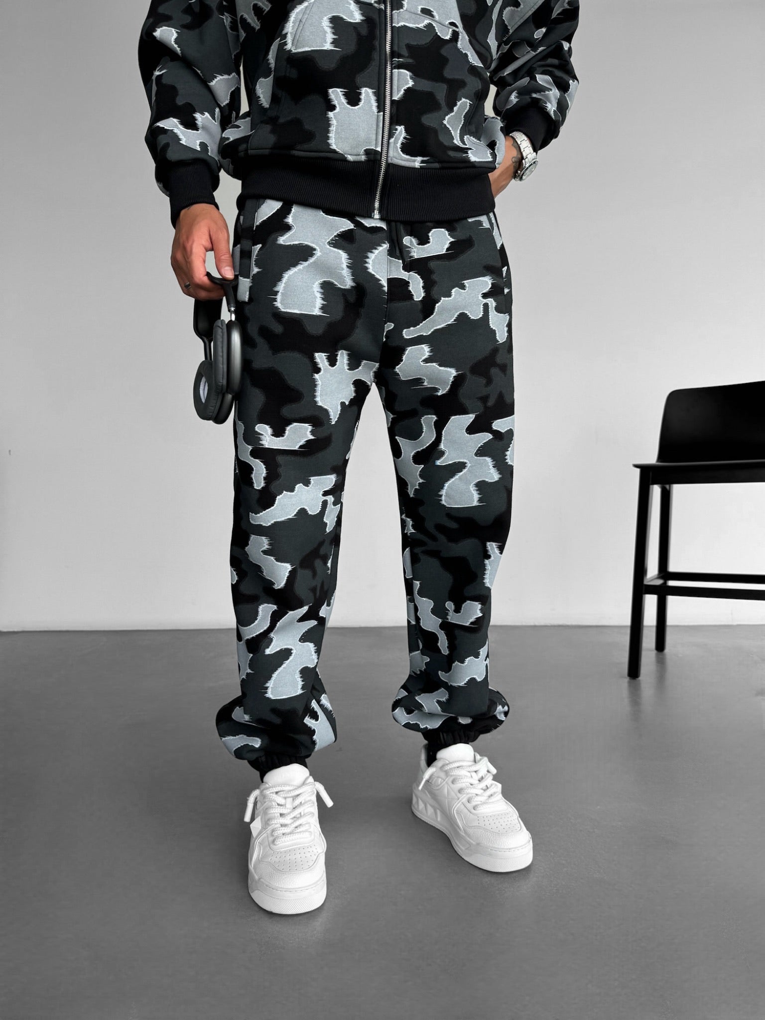 Camouflage sweatpants hot sale