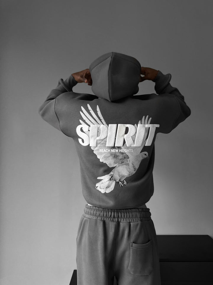 Oversize Spirit Hoodie - Anthracite