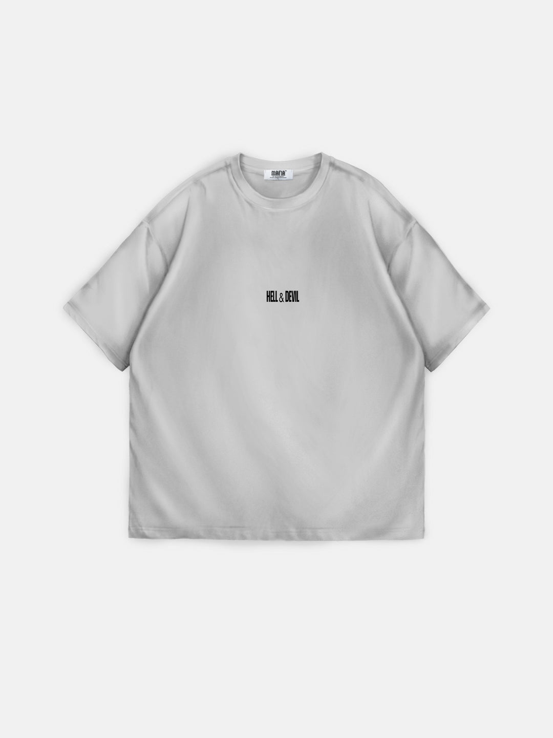 Oversize Statement T-shirt - Grey