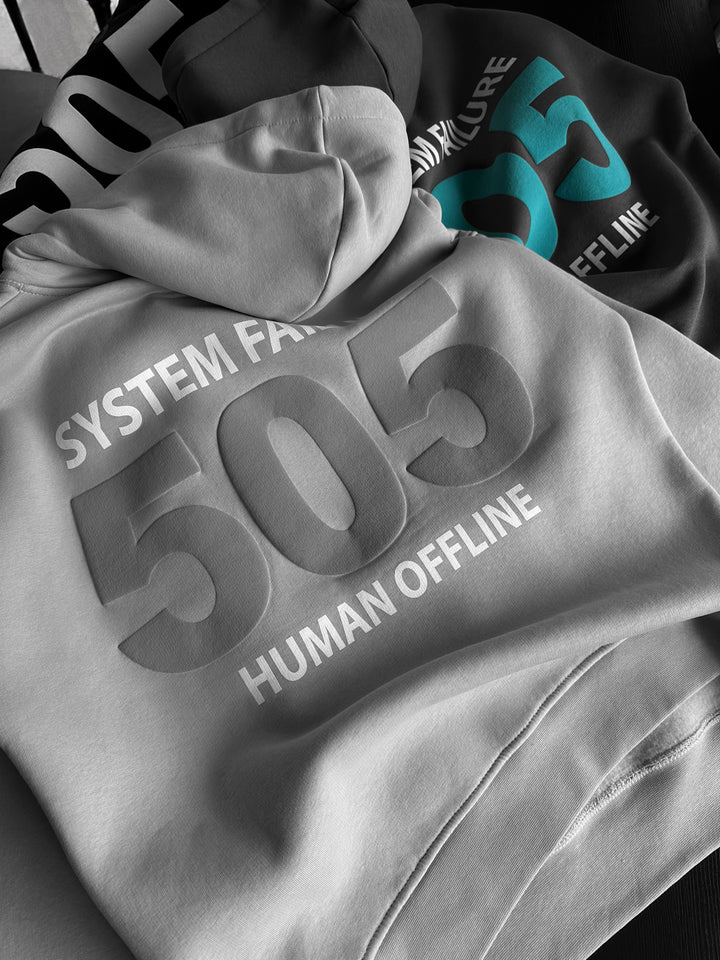 Oversize 505 Hoodie - Grey