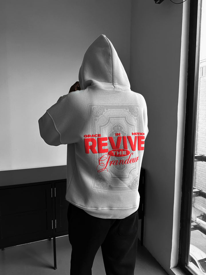 Oversize Revive Hoodie - Grey