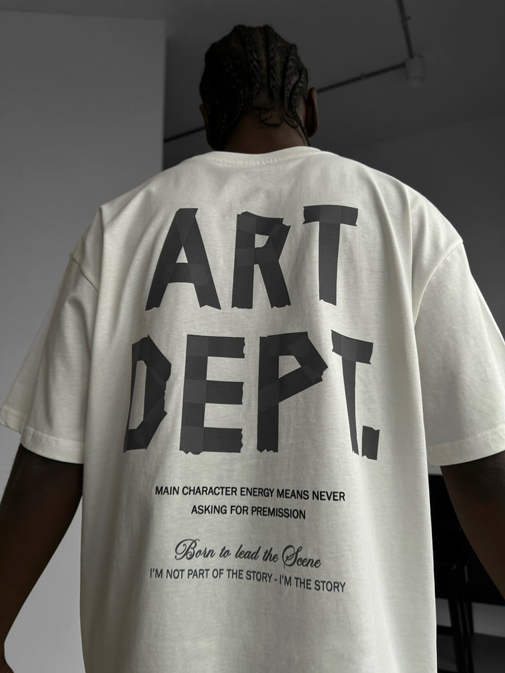 Oversize Art Dept. T-shirt - Ecru