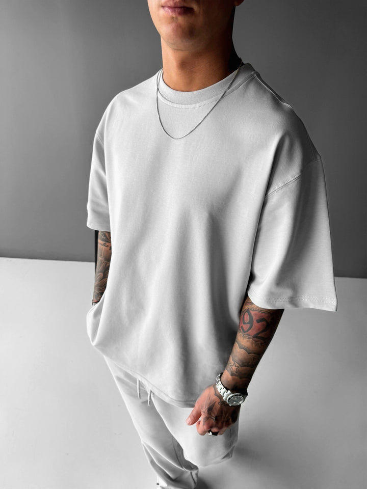 Oversize Basic T-Shirt - Grey