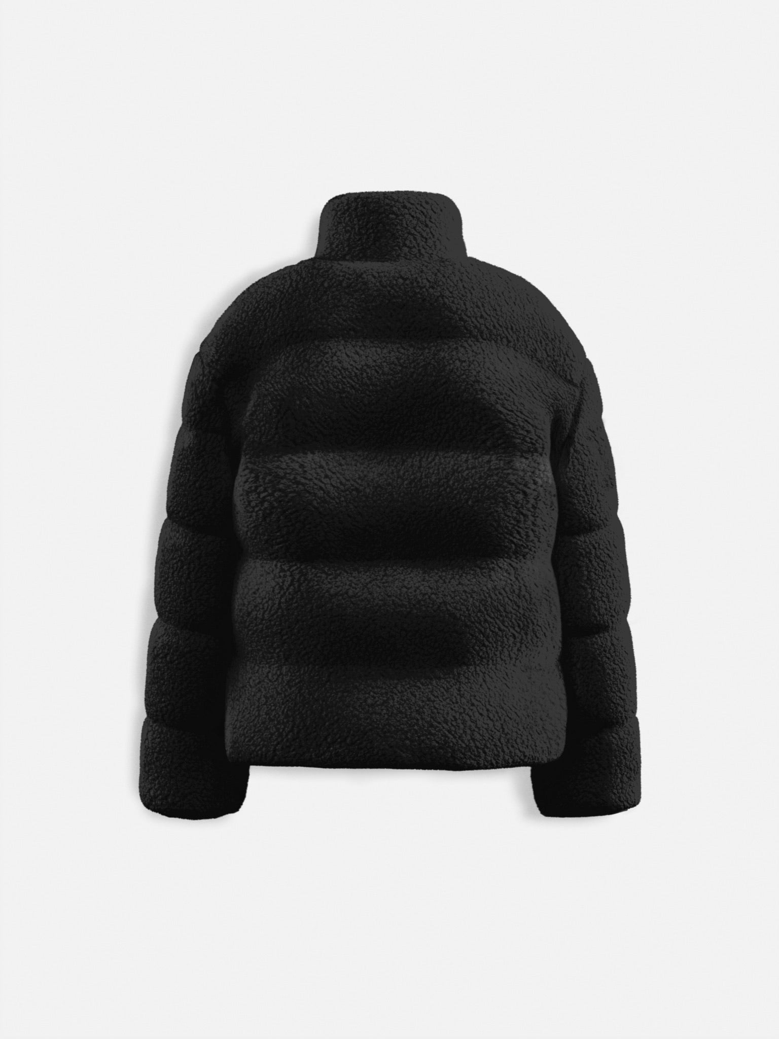 Black 2024 plush jacket