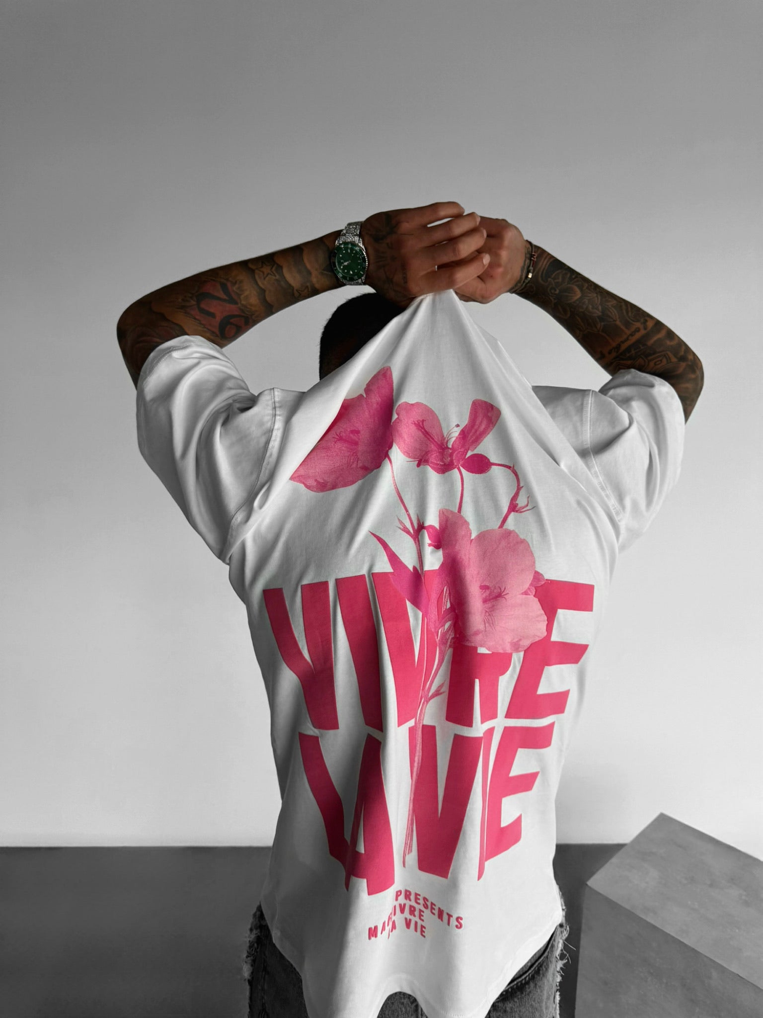 Oversize T-Shirt L.A - Streetwear Shirt Ecro Unisex