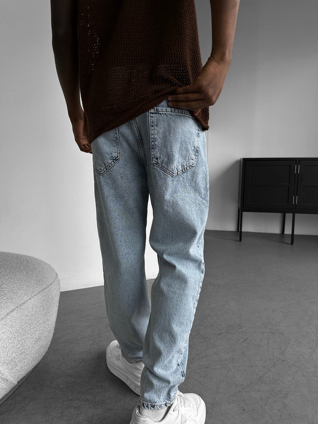 Boyfriend Jeans - Light Blue