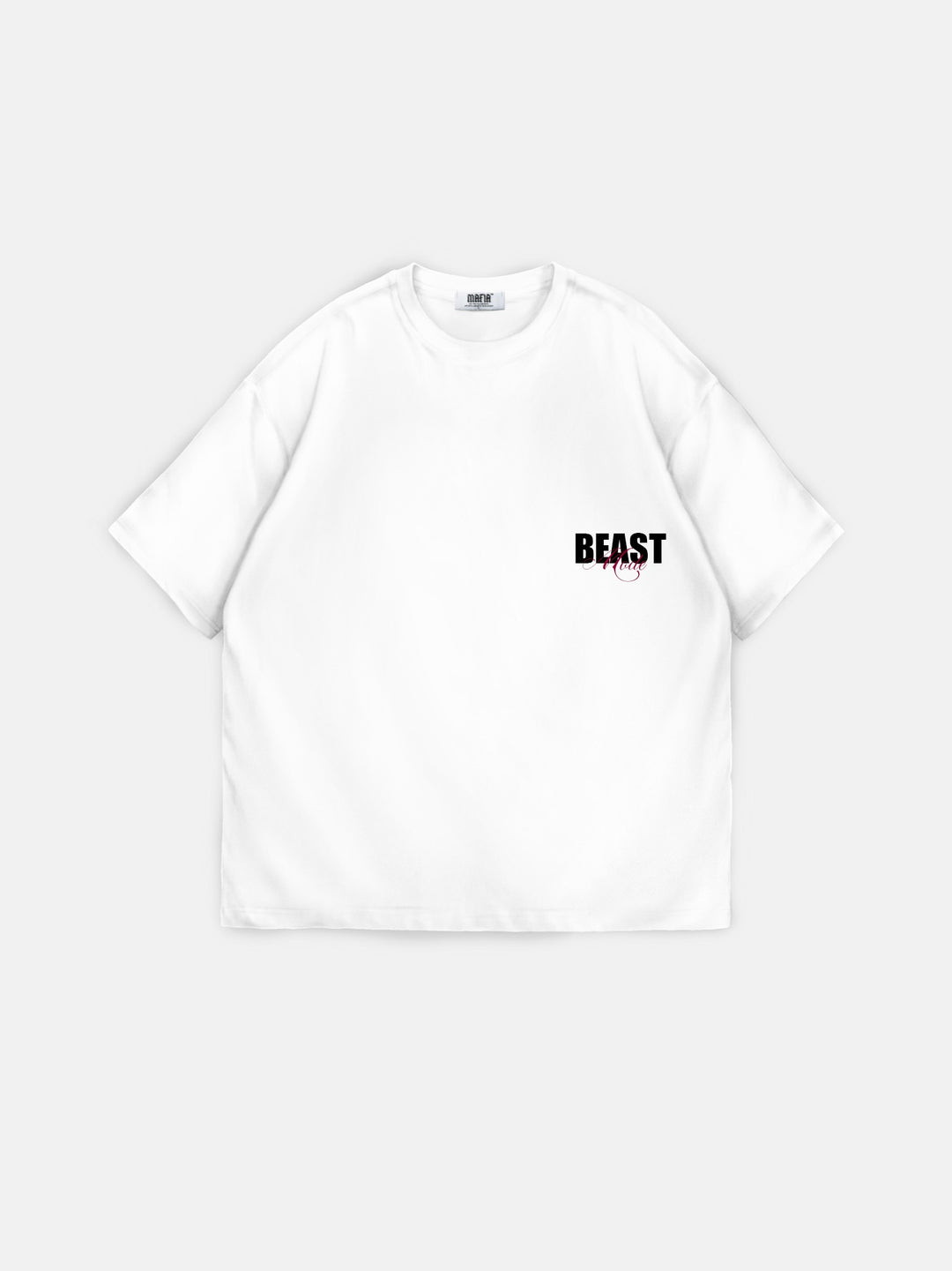 Oversize Beast T-shirt - Ecru