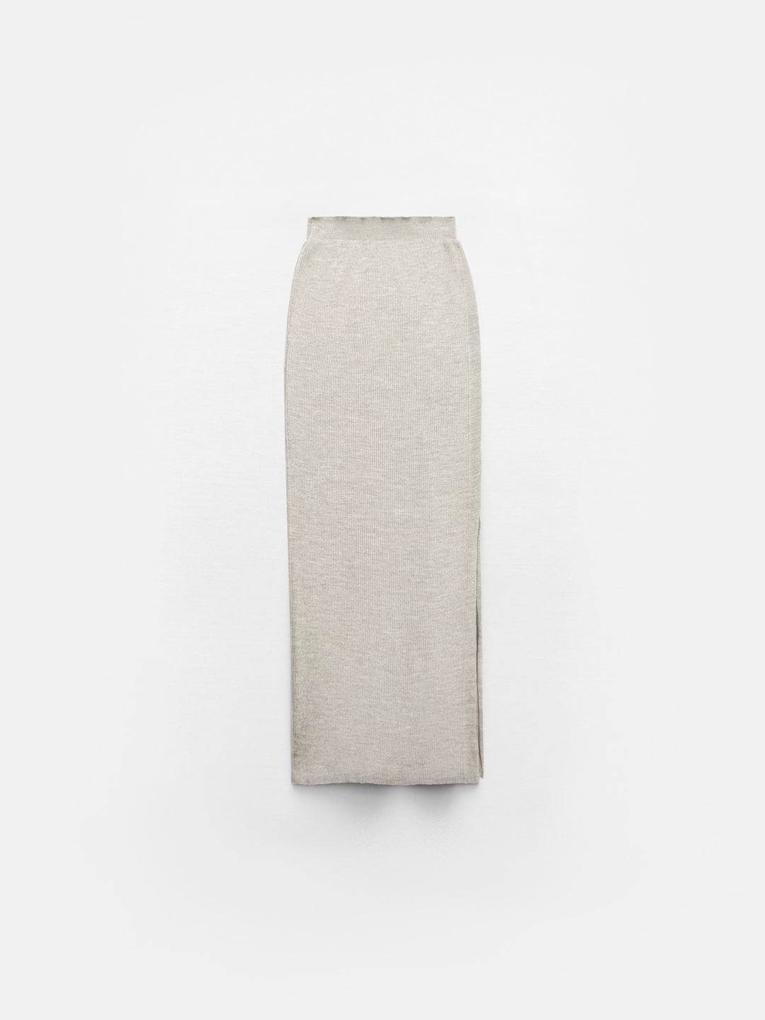 Maxi Knit Skirt - Beige
