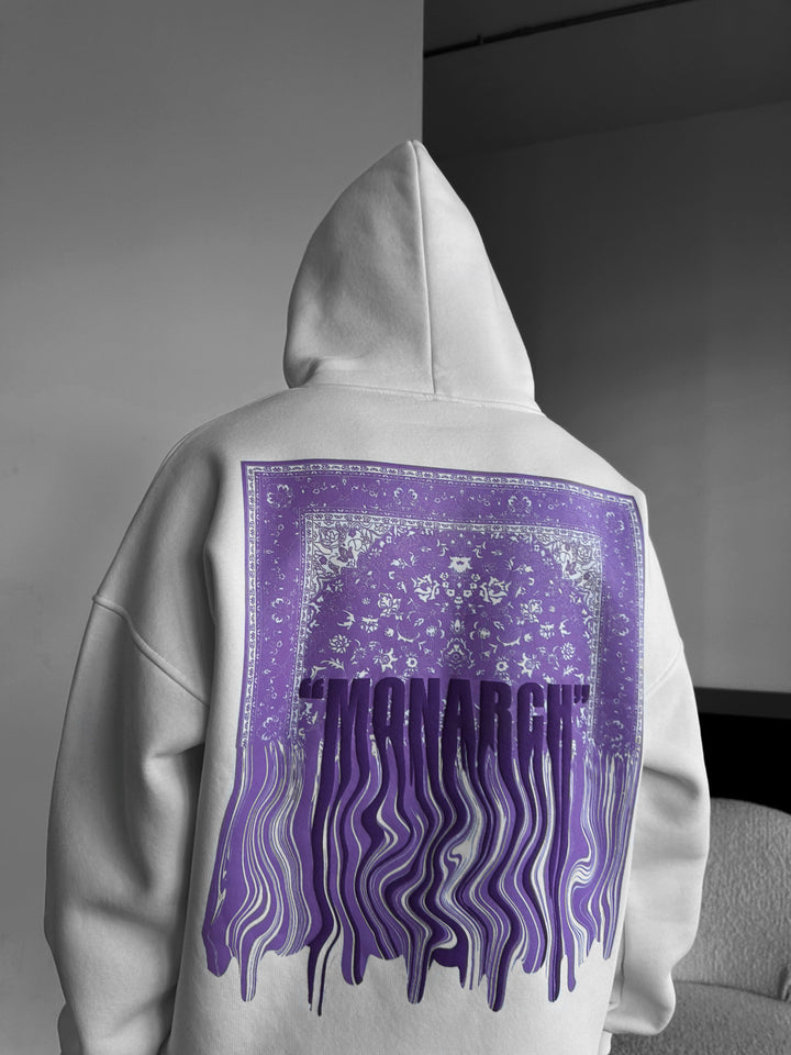 Oversize Monarch Hoodie - Ecru