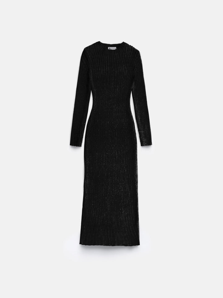 Maxi Knit Dress - Black