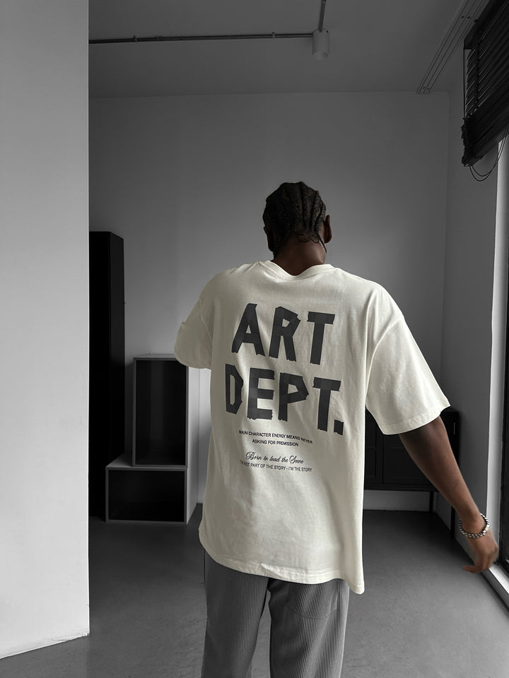 Oversize Art Dept. T-shirt - Ecru