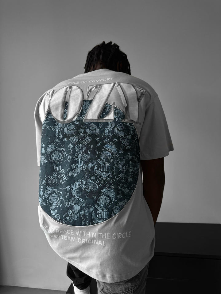Oversize 'Cozy' T-Shirt - Grey
