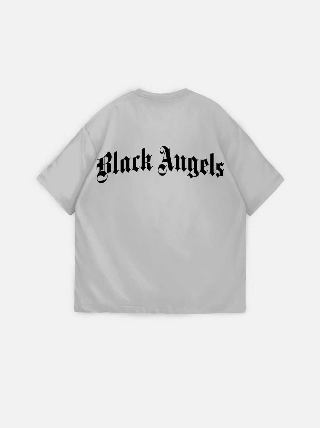 Oversize Black Angels T-Shirt - Grey