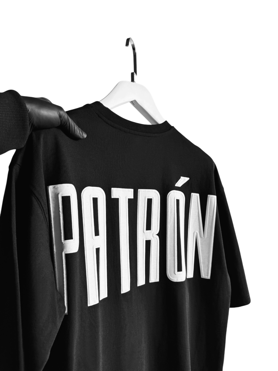 Oversize Patron T-Shirt - Black