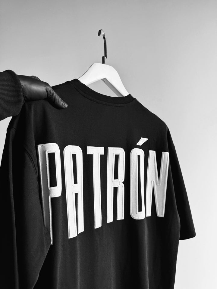 Oversize Patron T-Shirt - Black