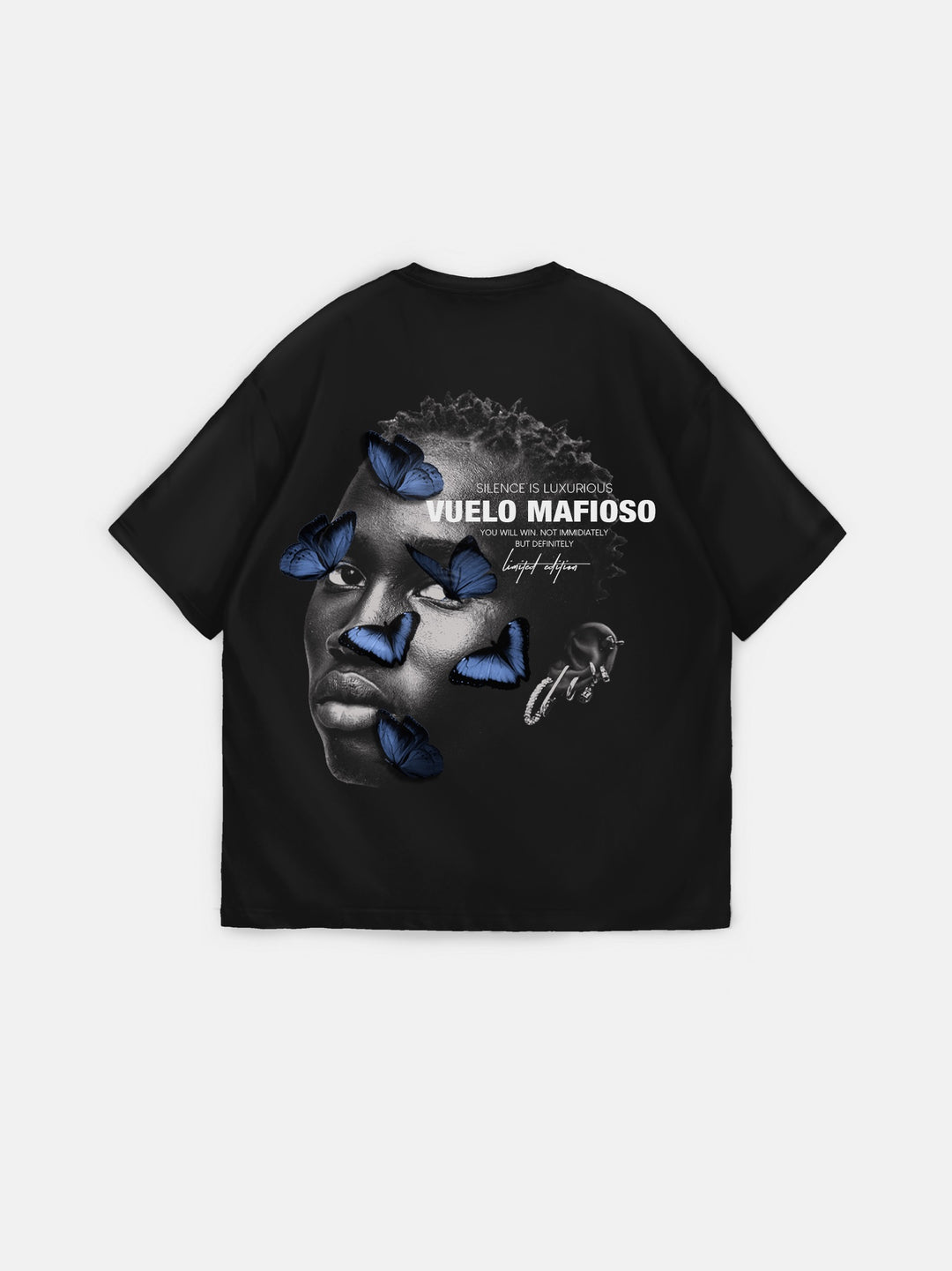 Oversize Vuelo Mafioso T-shirt - Black