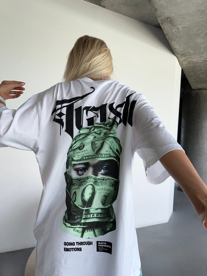 Oversize Trash T-shirt - White