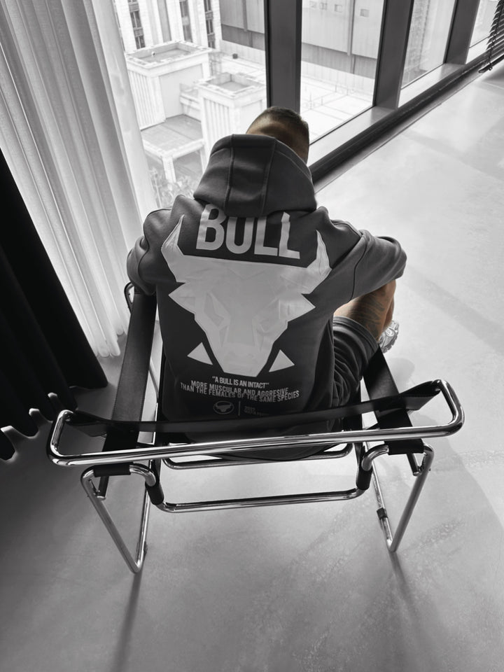 Oversize Bull Hoodie - Anthracite