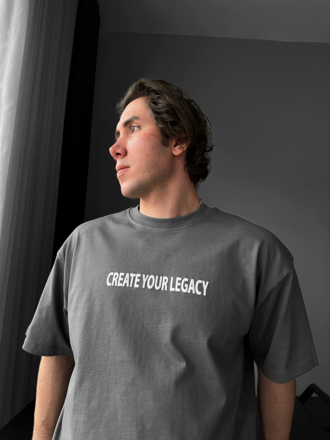 Oversize Legacy T-shirt - Anthracite