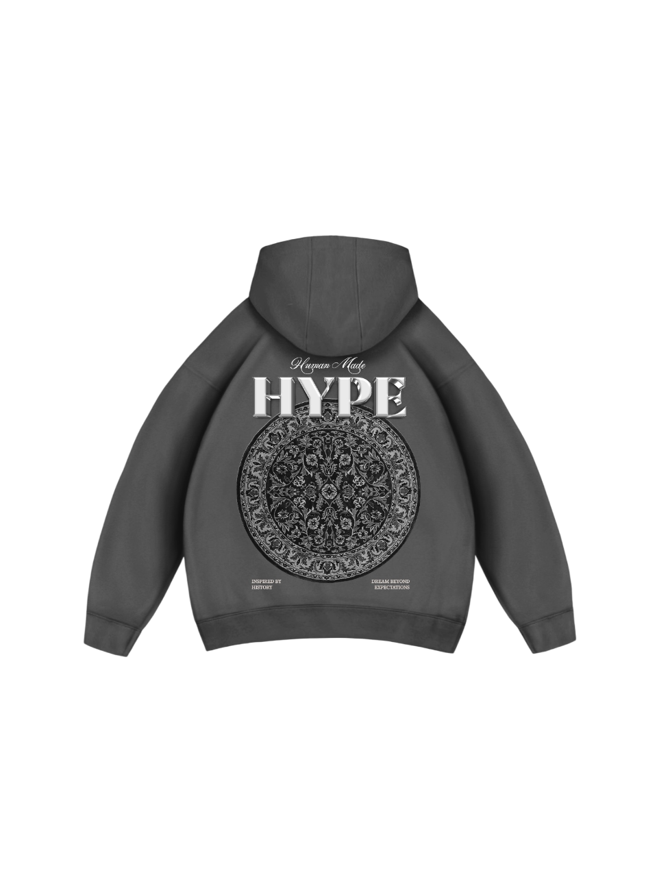 Oversize Hype Hoodie - Anthracite