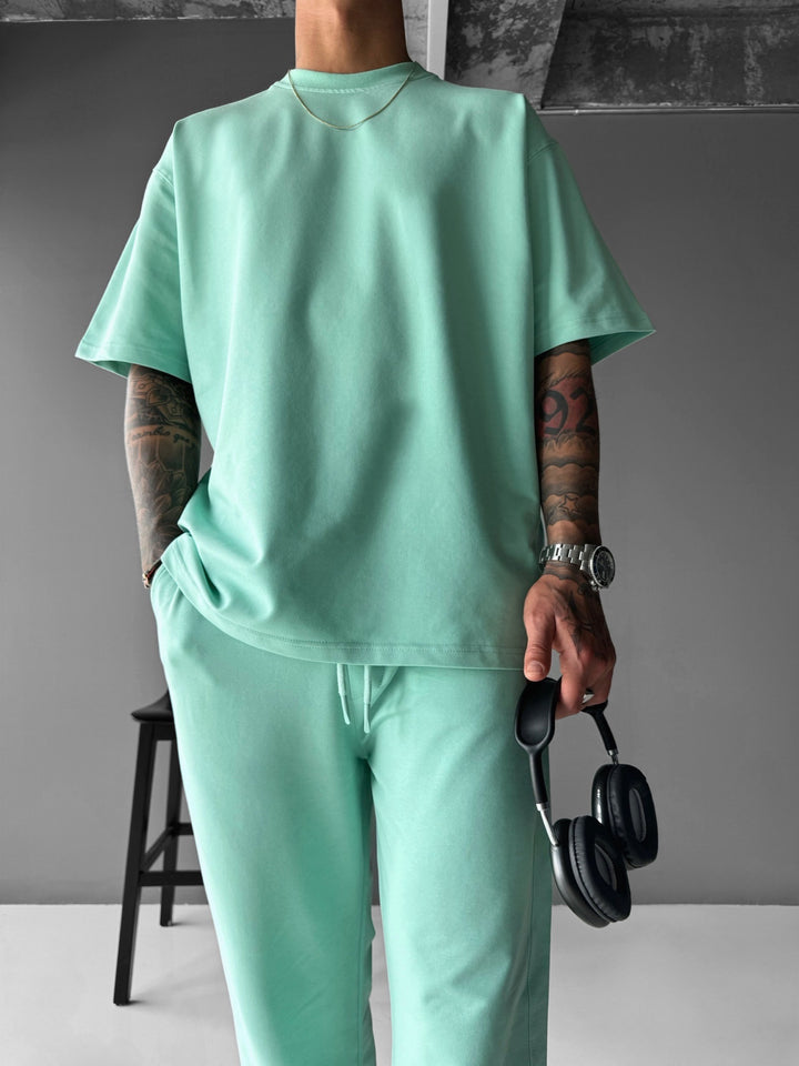 Oversize Basic T-Shirt - Mint