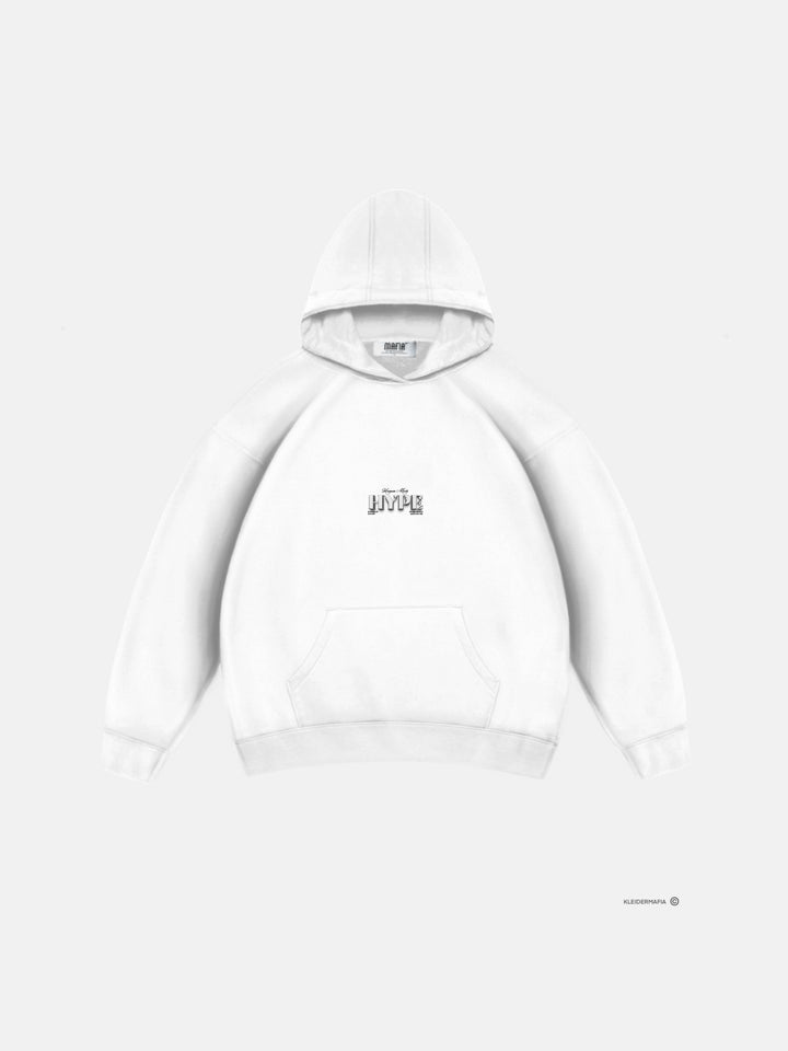 Oversize Hype Hoodie - White