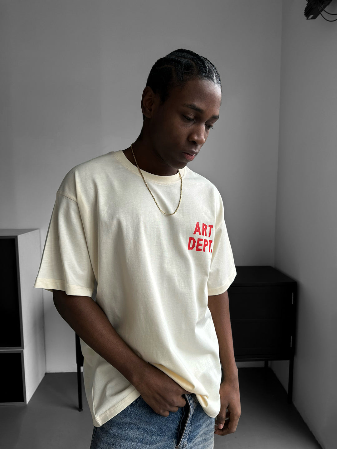 Oversize Art Dept. T-shirt - Antique White