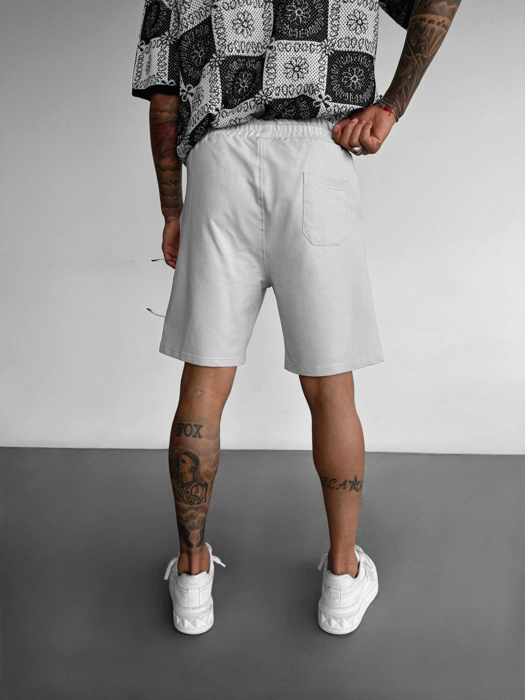 Loose Fit Shorts - Grey