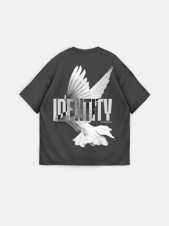 Oversize Identity T-shirt - Anthracite