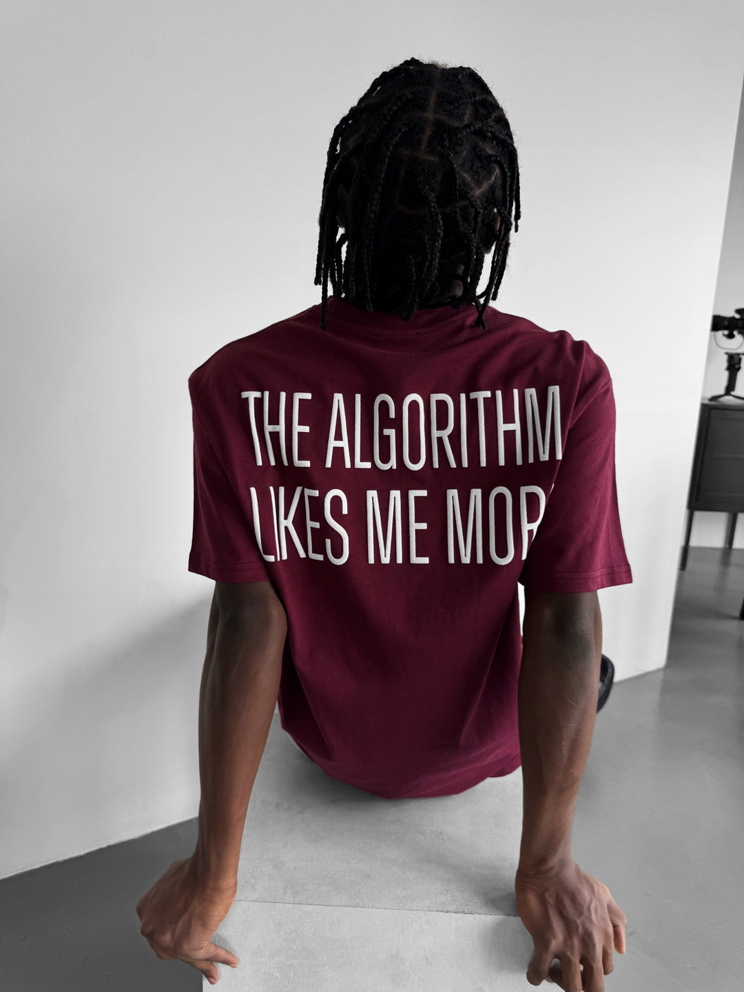 Oversize "Algorithm" T-Shirt - Port Royale