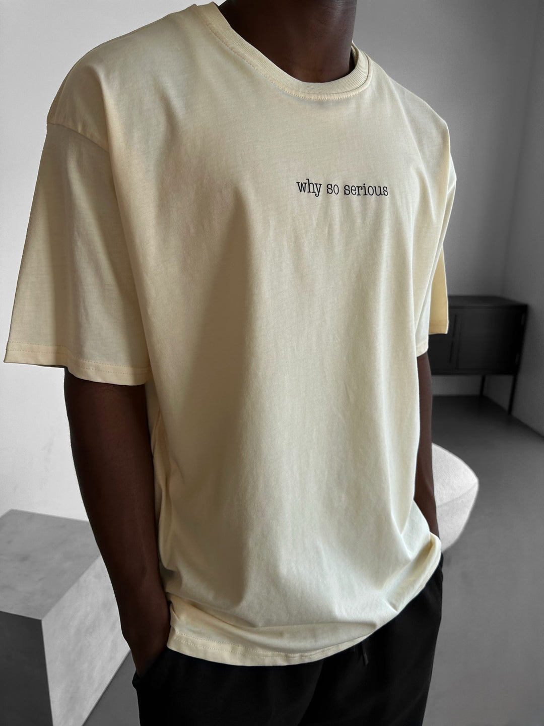 Oversize "Future Memories" T-Shirt - Antique White