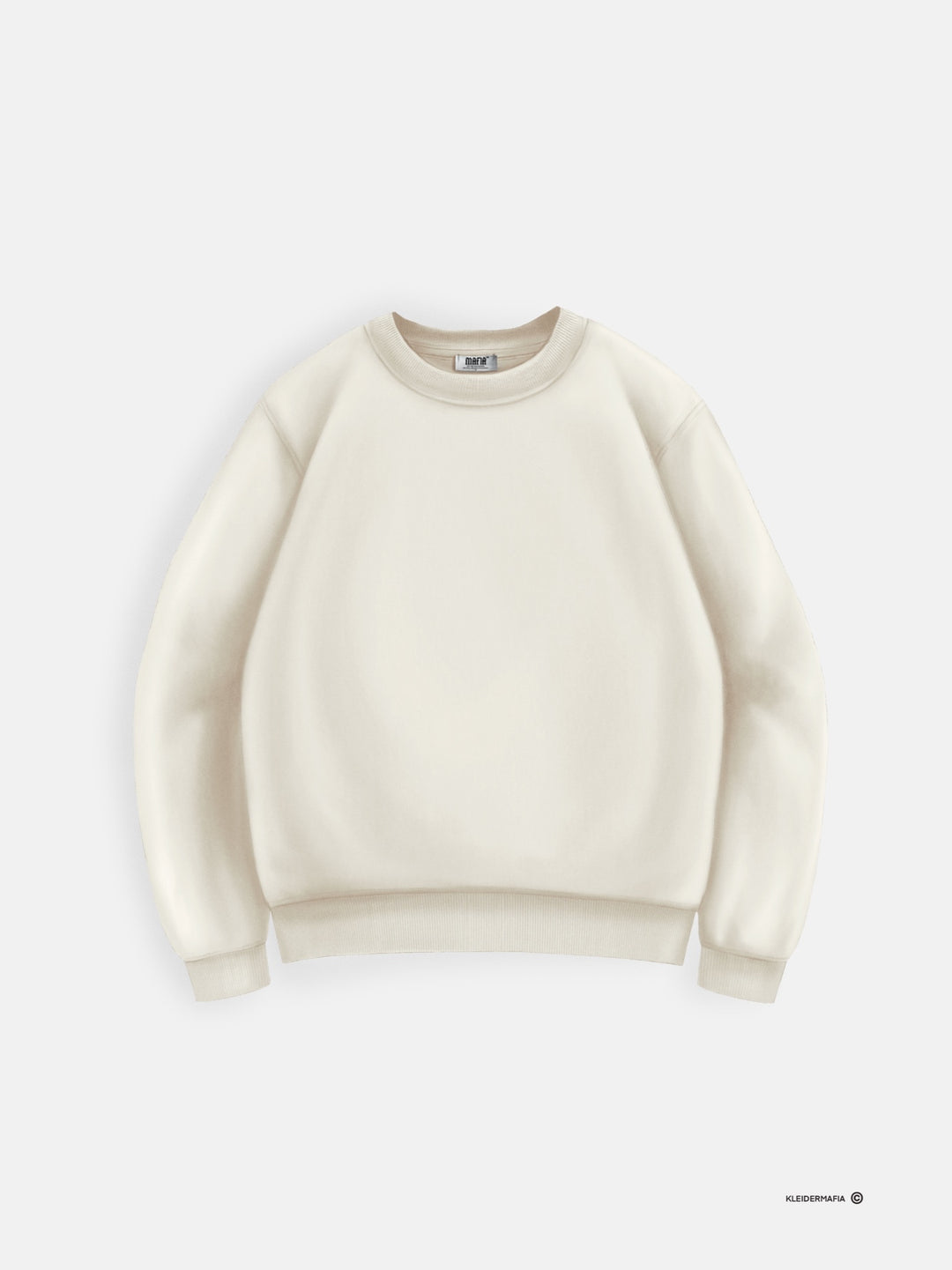 Oversize Sweatshirt - Beige