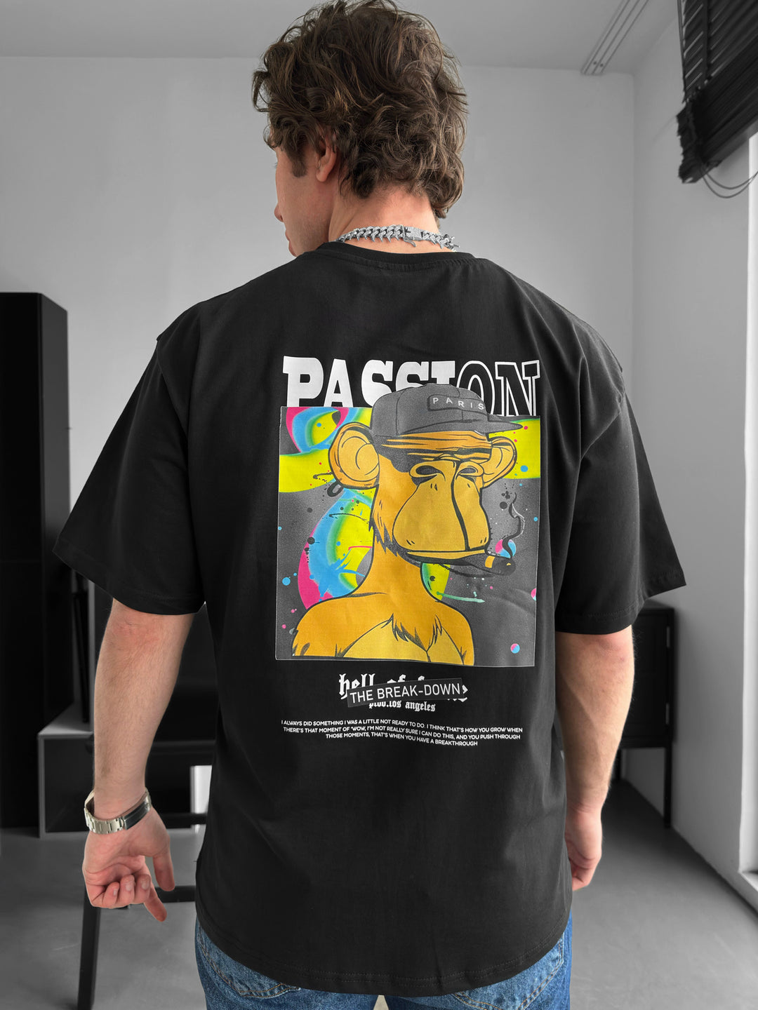 Oversize Passion T-shirt - Black
