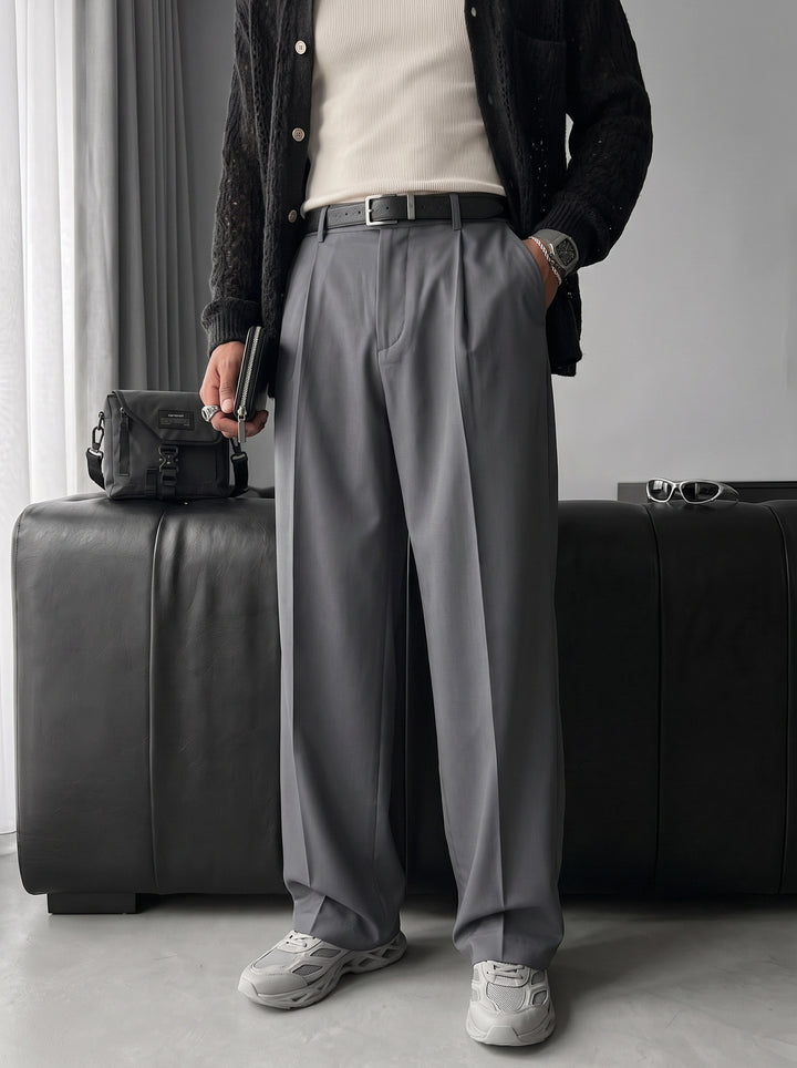 Loose Fit Comfort Trousers - Stormy Weather