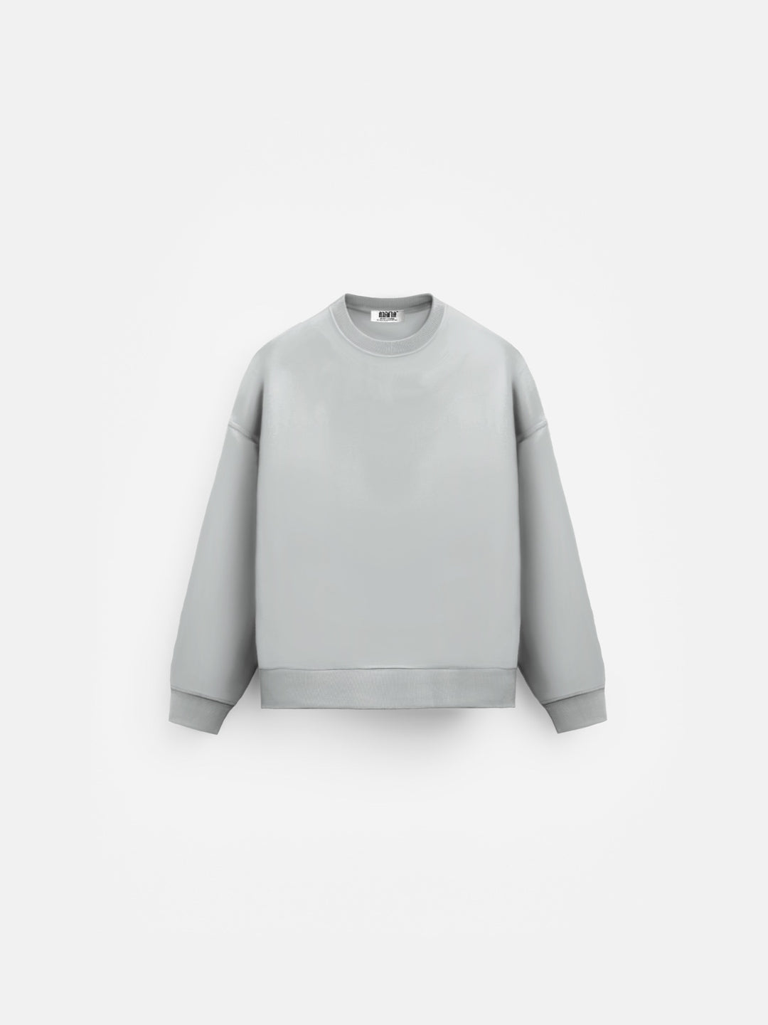 Oversize Basic Sweater - Grey