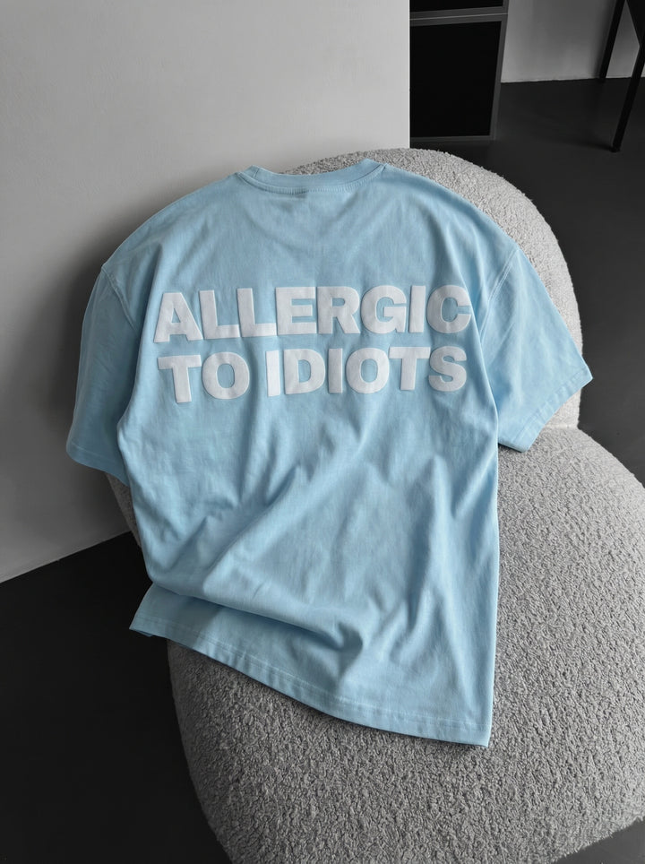 Oversize Statement T-shirt - Blue