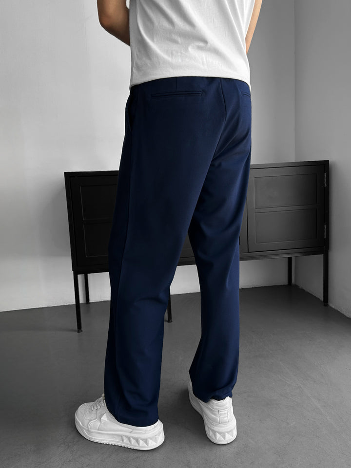 Oversize Tailored Suit - Navy Blue